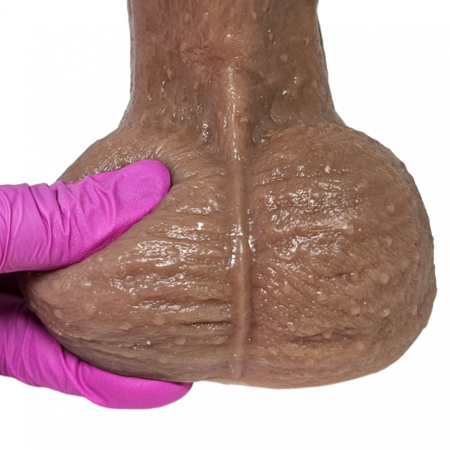 Foto do produto Pênis Ultra Real em Silicone Platinum 28 x 7,4cm