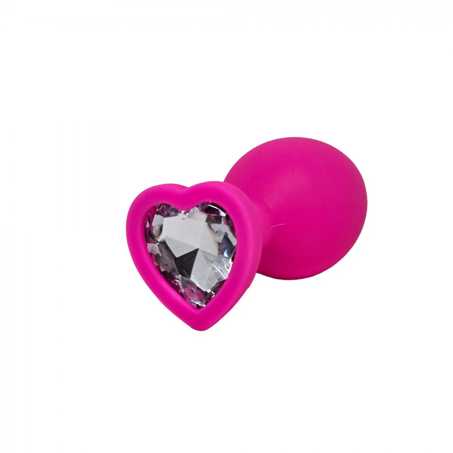 Foto do produto Plug Pink em Silicone - Médio