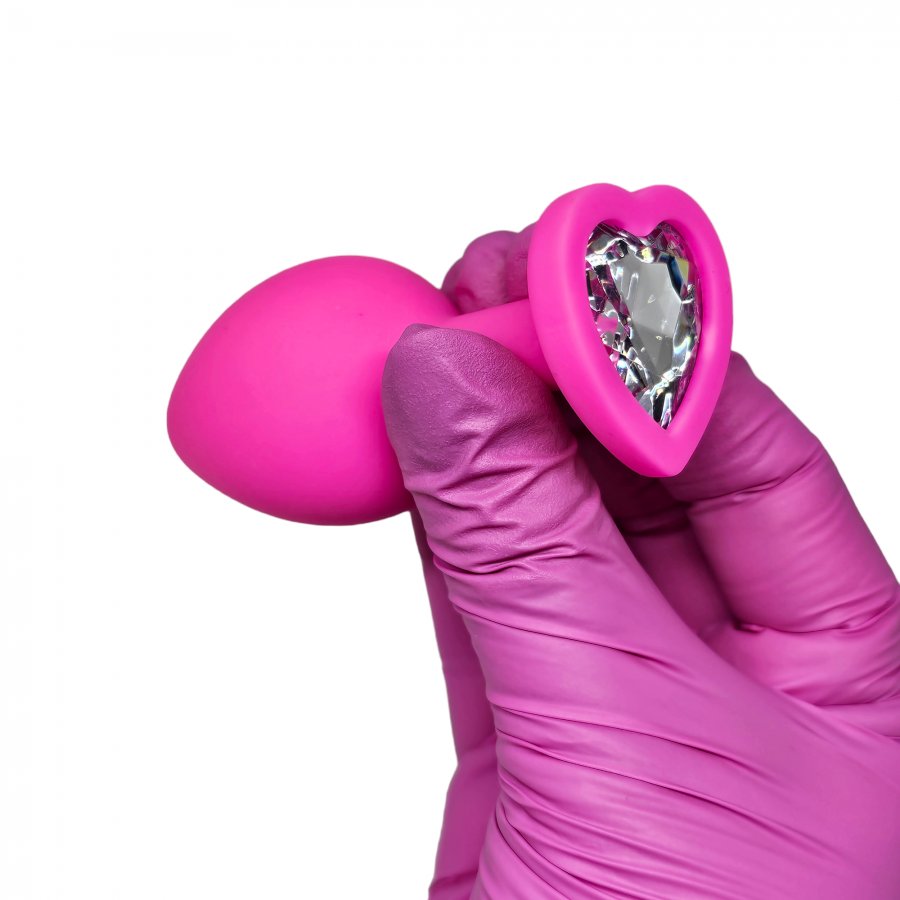 Foto do produto Plug Pink em Silicone - Médio