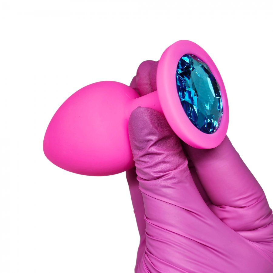Foto do produto Plug Pink em Silicone - Grande