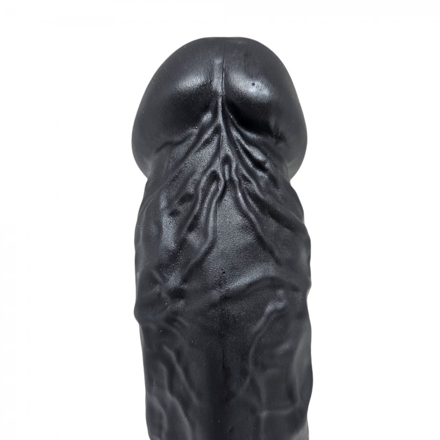 Foto do produto DOM Pênis com Escroto e Ventosa 19x4cm