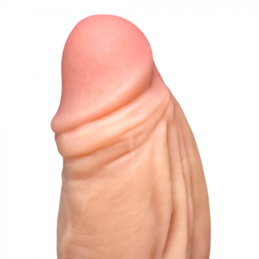 Foto do produto Pênis Ultra Realístico em Silicone Duplo 24,5 x 7cm