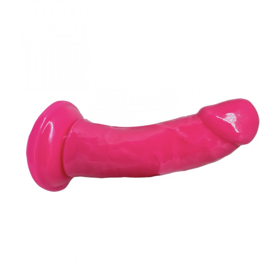 Foto do produto Pênis Silicone Brilhante 14x4cm - Rosa