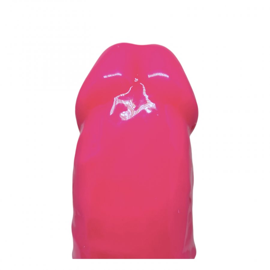 Foto do produto Pênis Silicone Brilhante 14x4cm - Rosa