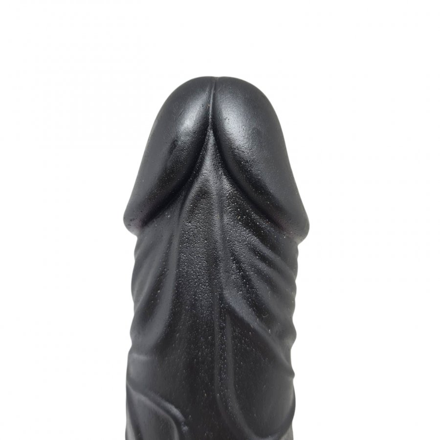 Foto do produto Pênis Perfect Black em Silicone 18x4cm