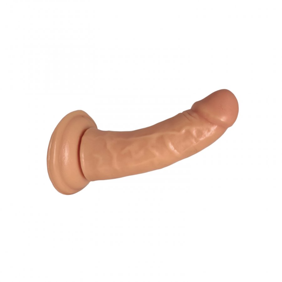 Foto do produto Pênis Curvo em Silicone Brilhante 14 x 4cm