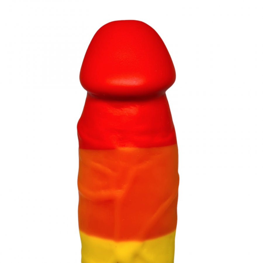 Foto do produto Dildo Arco Íris em Silicone 20x4cm