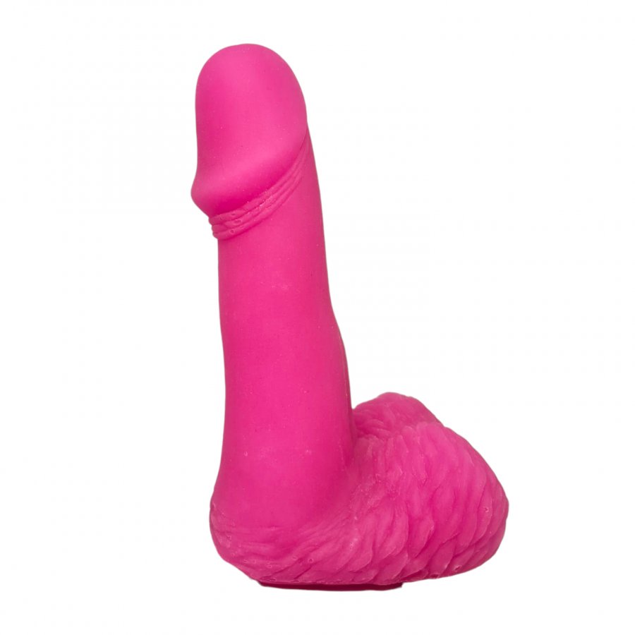 Foto do produto Pênis Pink em Cyberskin Fosforescente (18x4cm)