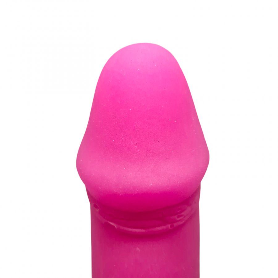 Foto do produto Pênis Pink em Cyberskin Fosforescente (18x4cm)