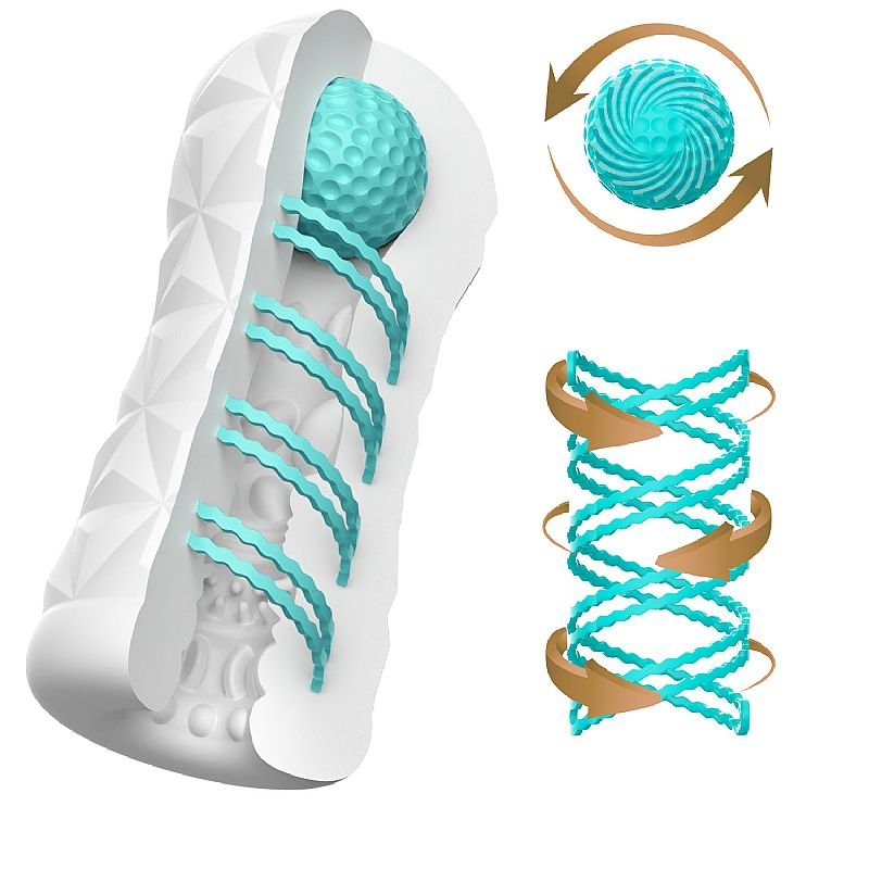 Foto do produto Masturbador Discreto com Esfera Estimuladora