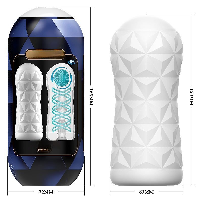 Foto do produto Masturbador Discreto com Esfera Estimuladora