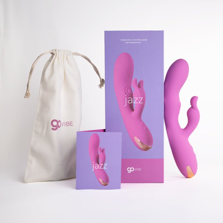 Foto do produto Rabbit JAZZ: Vibrador Tripla Estimulação Recarregável