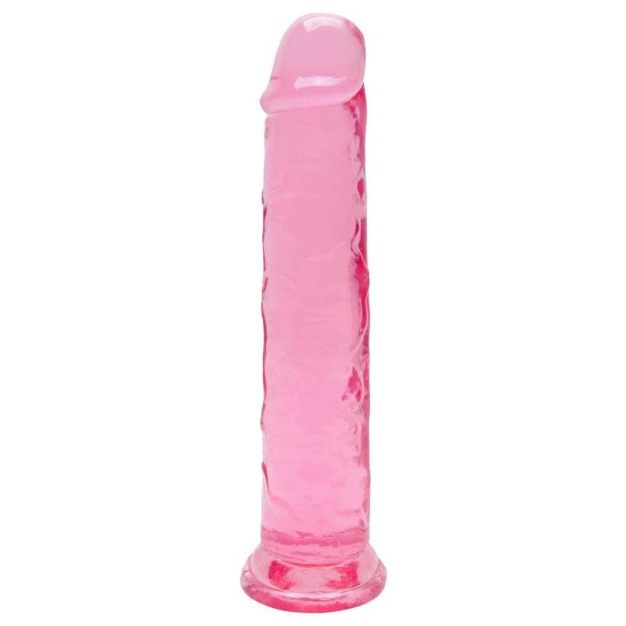Foto do produto Dildo Transparente 20 x 4cm - Rosa