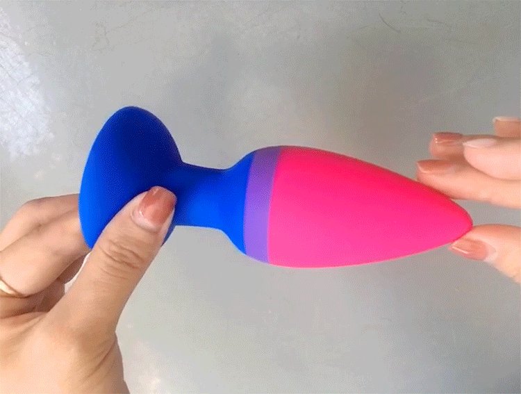 Foto do produto Kit com 3 Plugs em Silicone com Ventosa