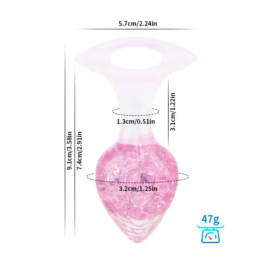 Foto do produto Belly - Plug Pequeno de Silicone Macio