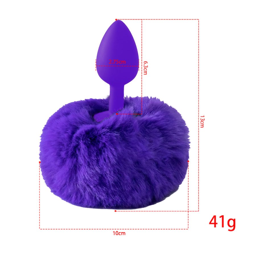 Foto do produto Plug Pompom Clubber - Roxo