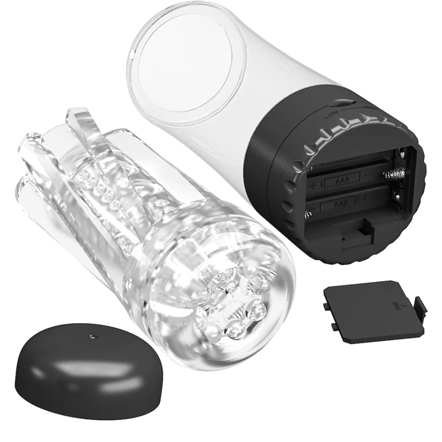 Foto do produto Masturbador Texturizado e Apertadinho com Vibração