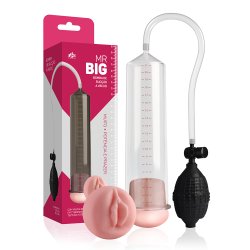 Mr BIG: Bomba Peniana Manual com Vagina Realística