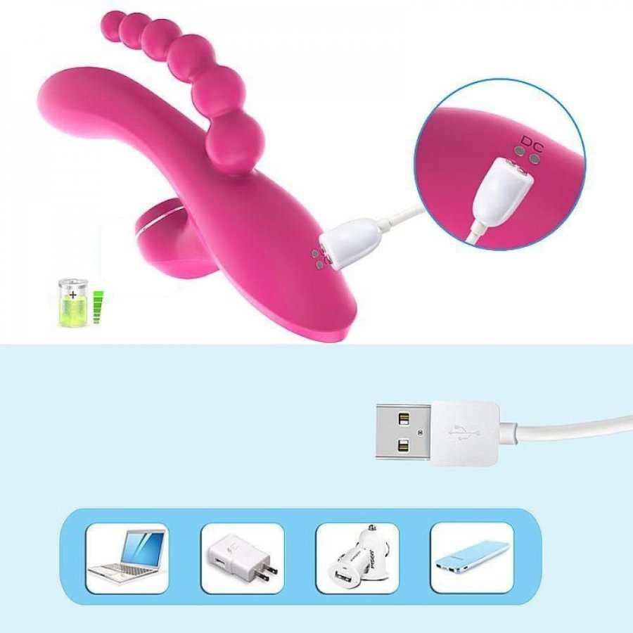 Foto do produto Mr. Rabbit com Plug Anal Recarregável