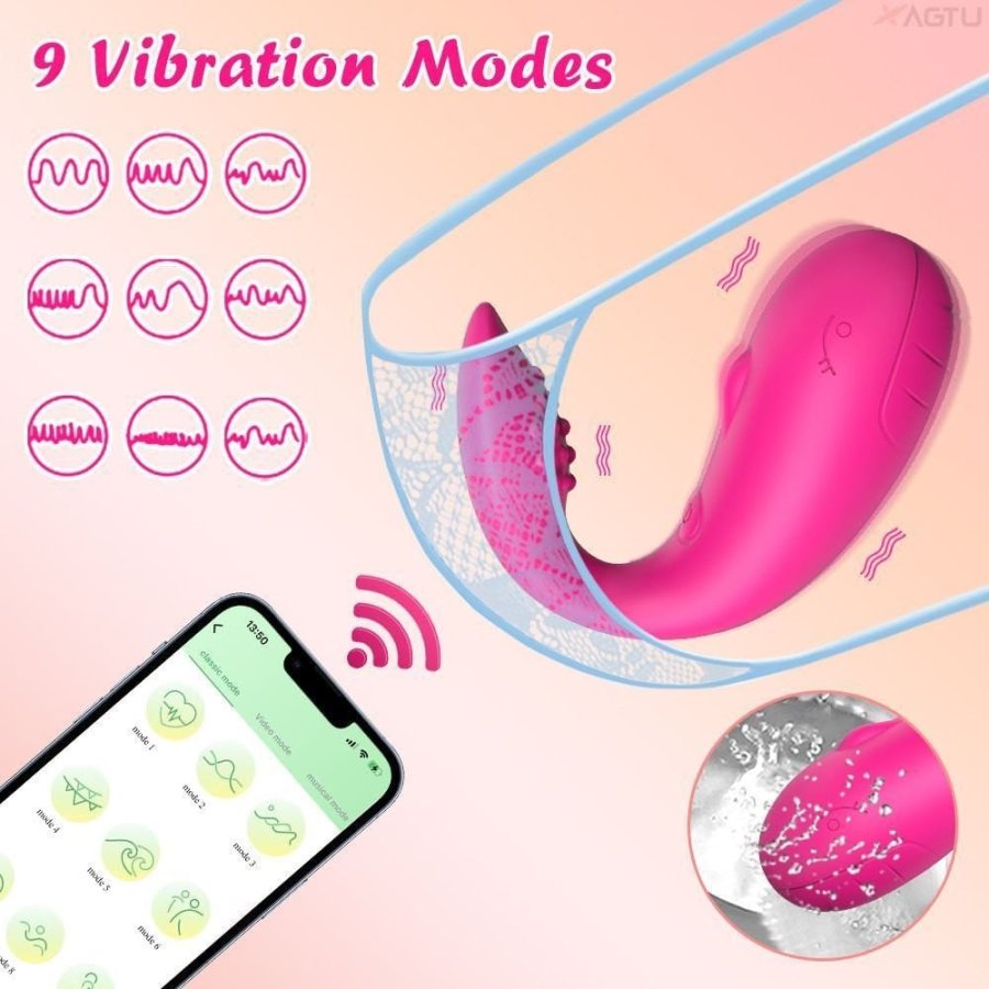 Foto do produto Miss Wale Vibrador por Aplicativo