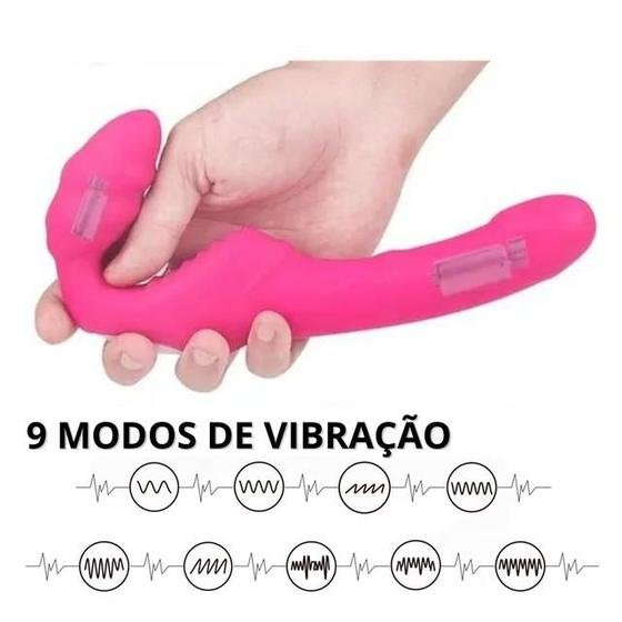 Foto do produto Dildo Strapless Grande Recarregável - 9 Modos