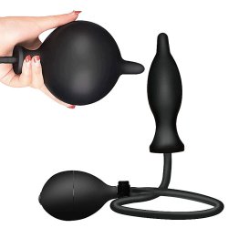 Plug Anal Inflável 11,5 x 3,5cm