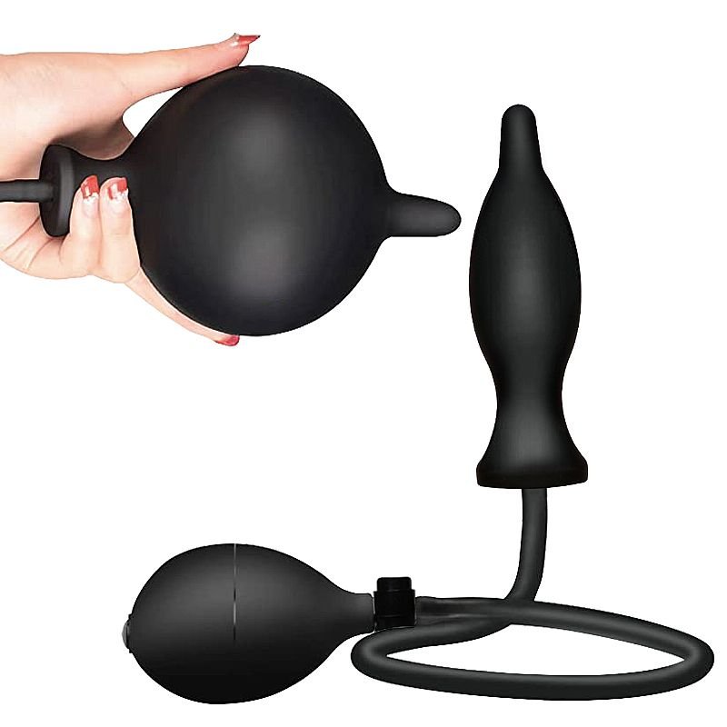 Foto do produto Plug Anal Inflável 11,5 x 3,5cm