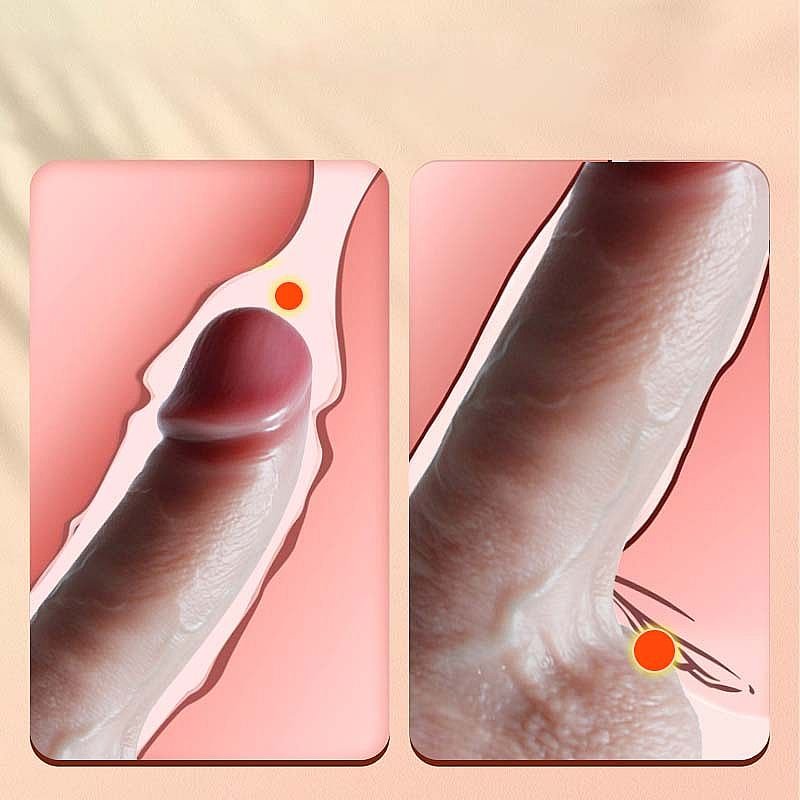 Foto do produto LUCAS: Pênis em Silicone Líquido 20 x 5,3cm