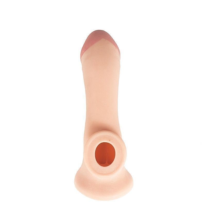 Foto do produto Capa Glande Larga 17 x 4cm com Anel Escrotal (+ 5cm)