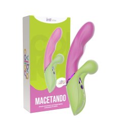 Macetando: Vibrador Penetrável Com Função Tapping E Estimulador De Clitóris