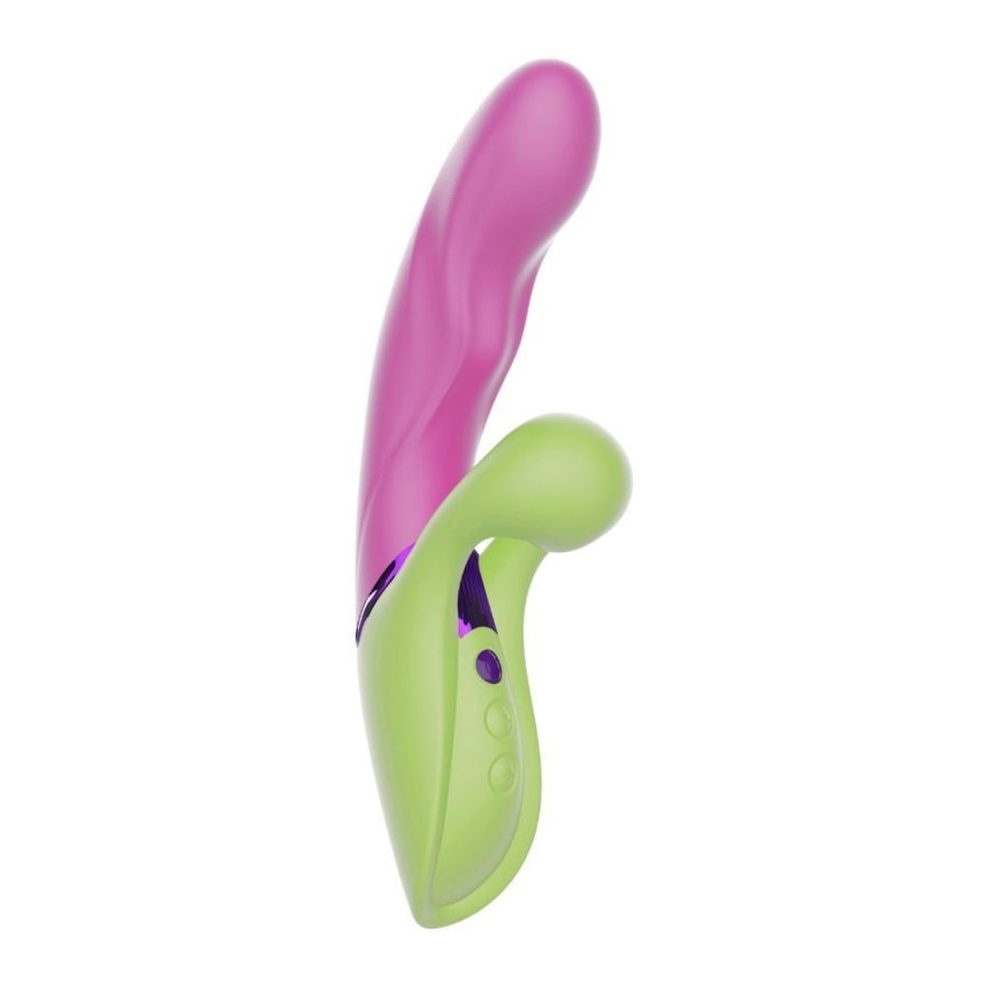 Foto do produto Macetando: Vibrador Penetrável Com Função Tapping E Estimulador De Clitóris