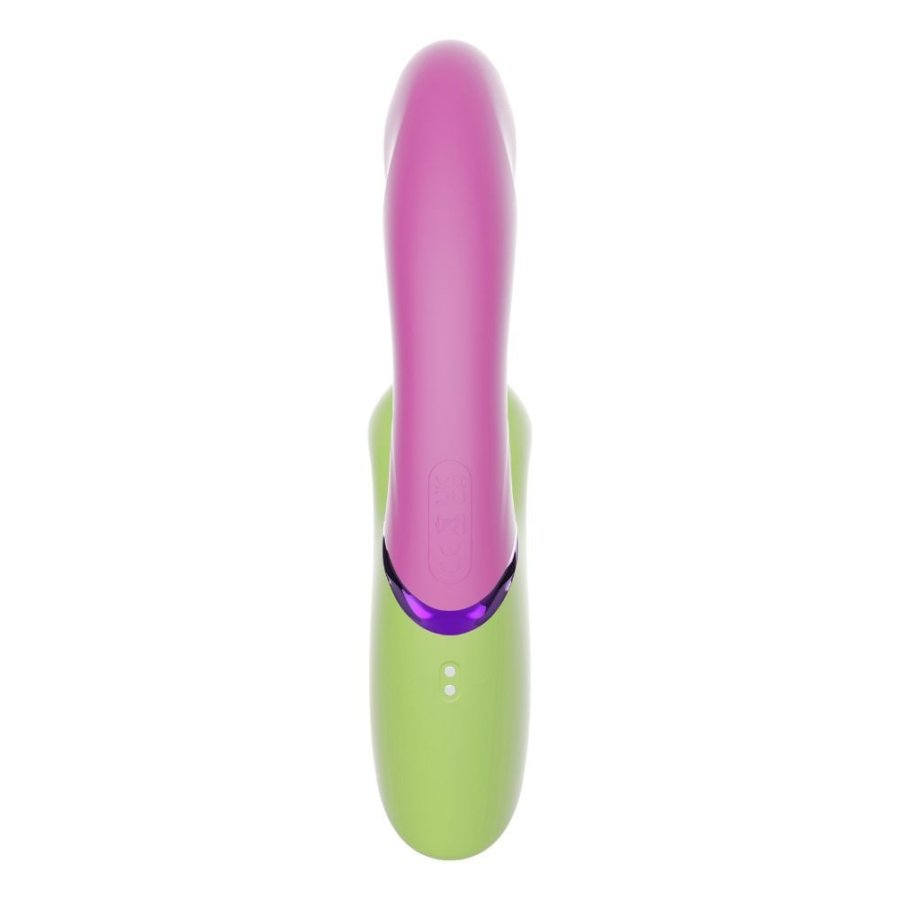 Foto do produto Macetando: Vibrador Penetrável Com Função Tapping E Estimulador De Clitóris