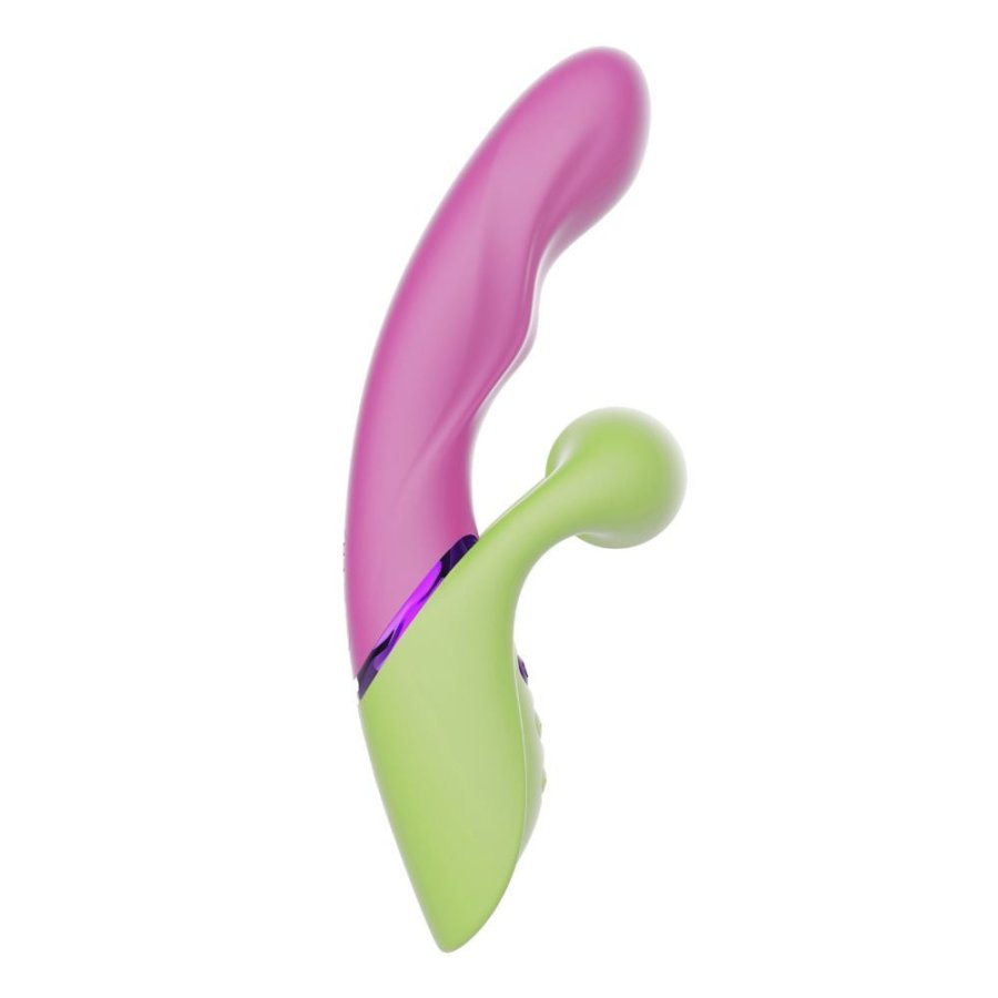 Foto do produto Macetando: Vibrador Penetrável Com Função Tapping E Estimulador De Clitóris