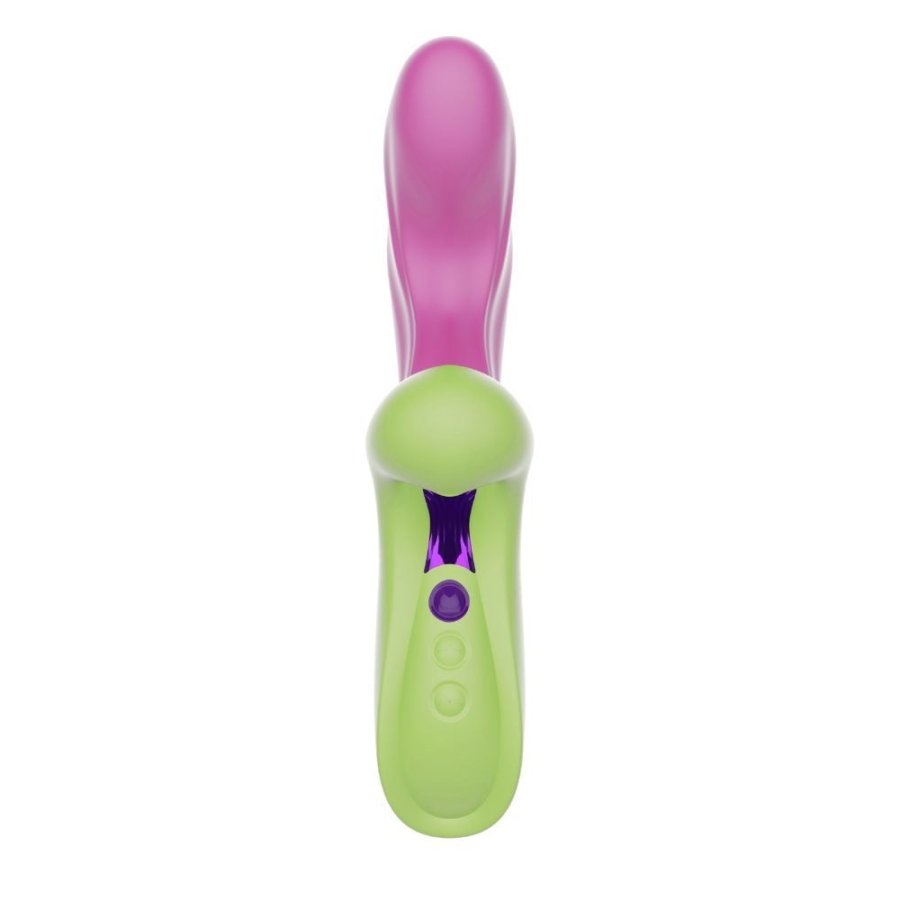 Foto do produto Macetando: Vibrador Penetrável Com Função Tapping E Estimulador De Clitóris