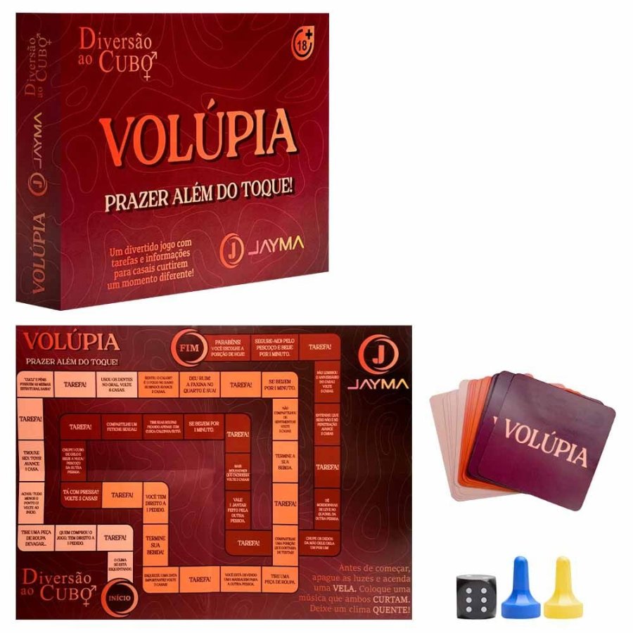 Foto do produto Volúpia - Jogo para Casais Apimentarem a Relação
