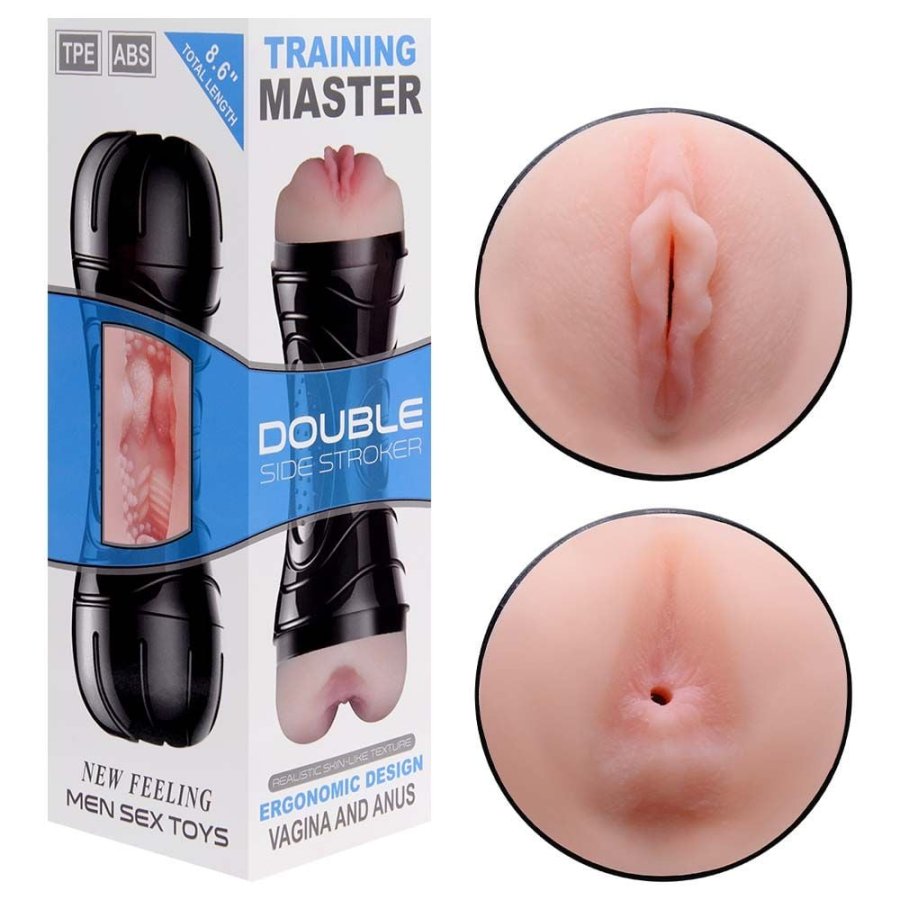 Foto do produto Masturbador Discreto Duplo Ânus e Vagina