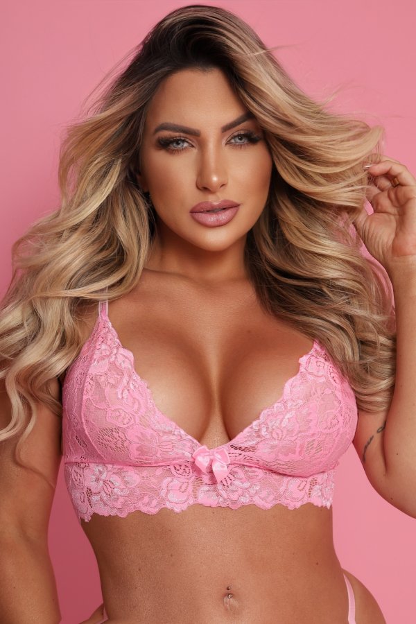Foto do produto Conjunto Sensual Lingerie Glow