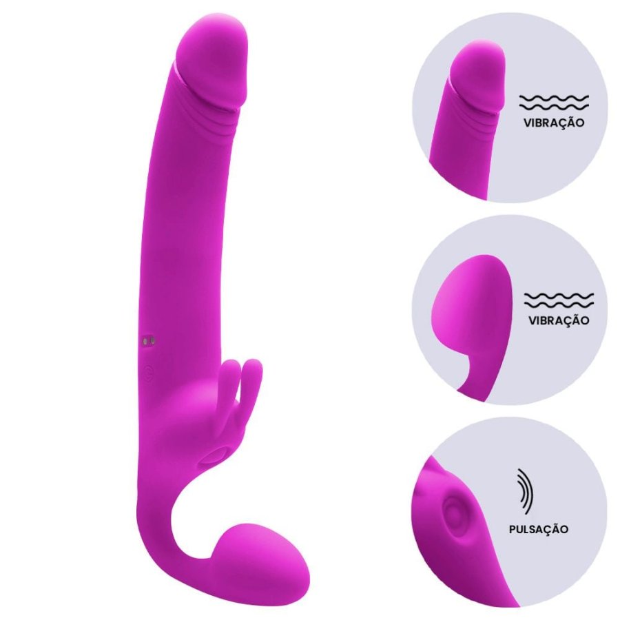 Foto do produto Strapless com Tapping no Clitóris e Vibrador no Ponto G