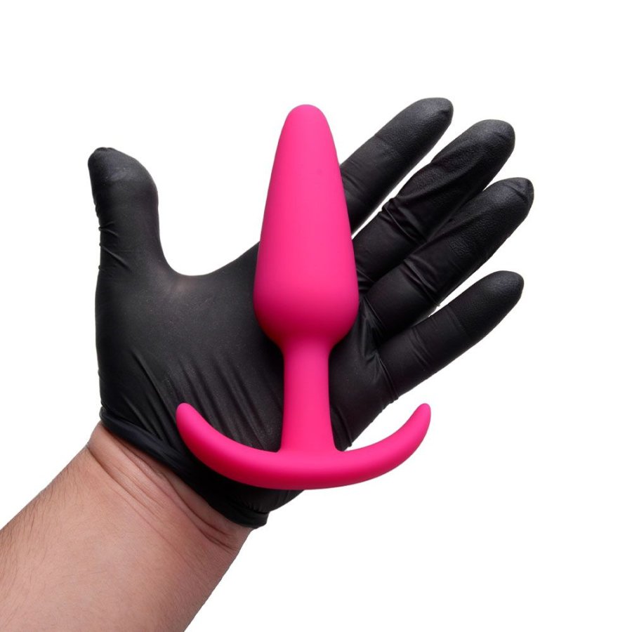 Foto do produto Plug Cônico Pink em Silicone 12 x 3cm