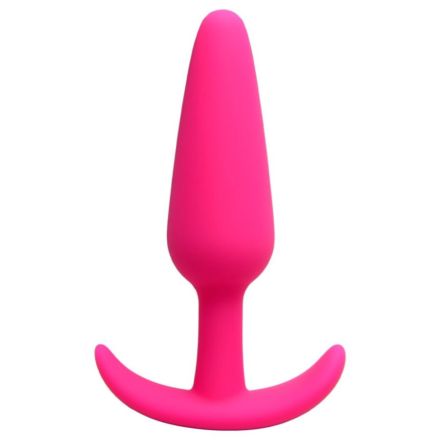 Foto do produto Plug Cônico Pink em Silicone 12 x 3cm