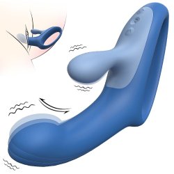 Vibrador de Clitóris e Ponto G + Função de Dedilhar "Vem Cá"