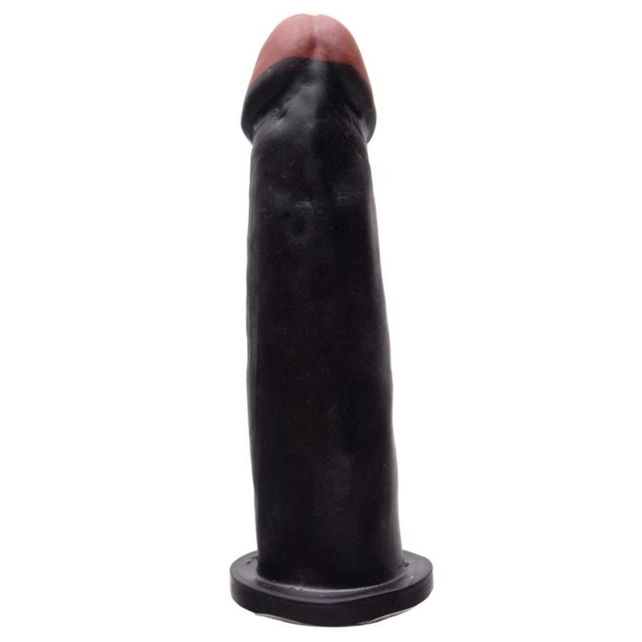 Foto do produto Pênis Hot Black em Silicone 18x4,5cm