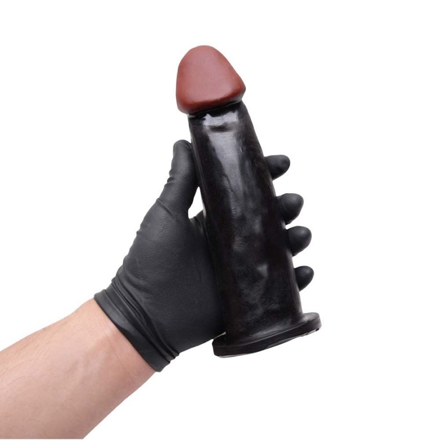 Foto do produto Pênis Hot Black em Silicone 18x4,5cm