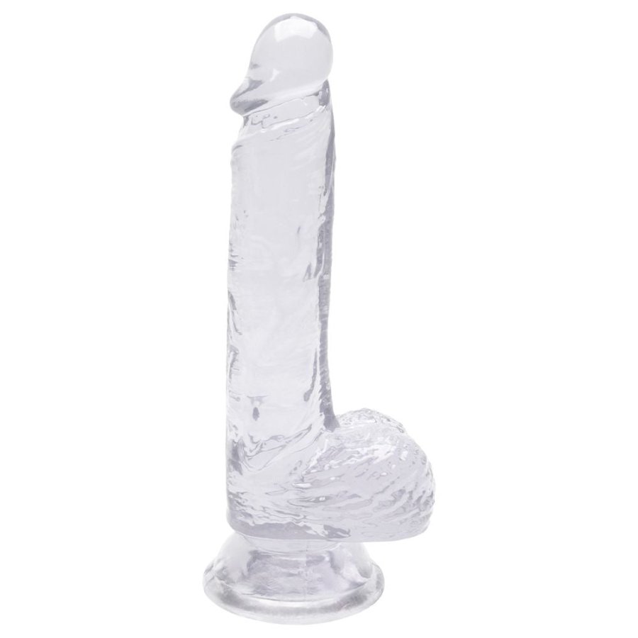 Foto do produto Pênis em Silicone Transparente 18 x 3,8cm