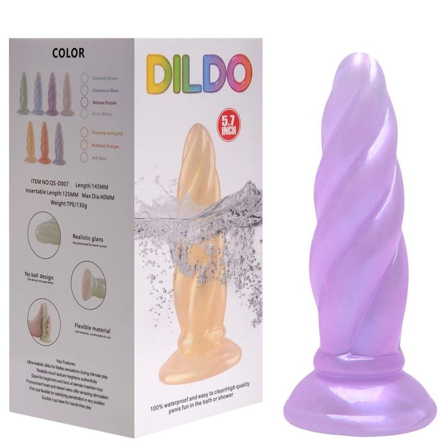 Foto do produto Plug Unicórnio 13 x 4cm - Roxo