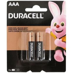 Pilhas Duracell AAA (2 Pilhas)