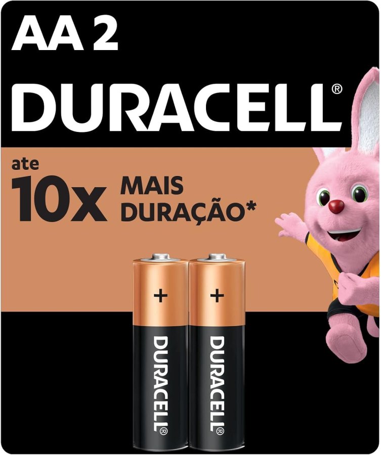 Foto do produto Pilhas AA Duracell ( 2 Unidades)