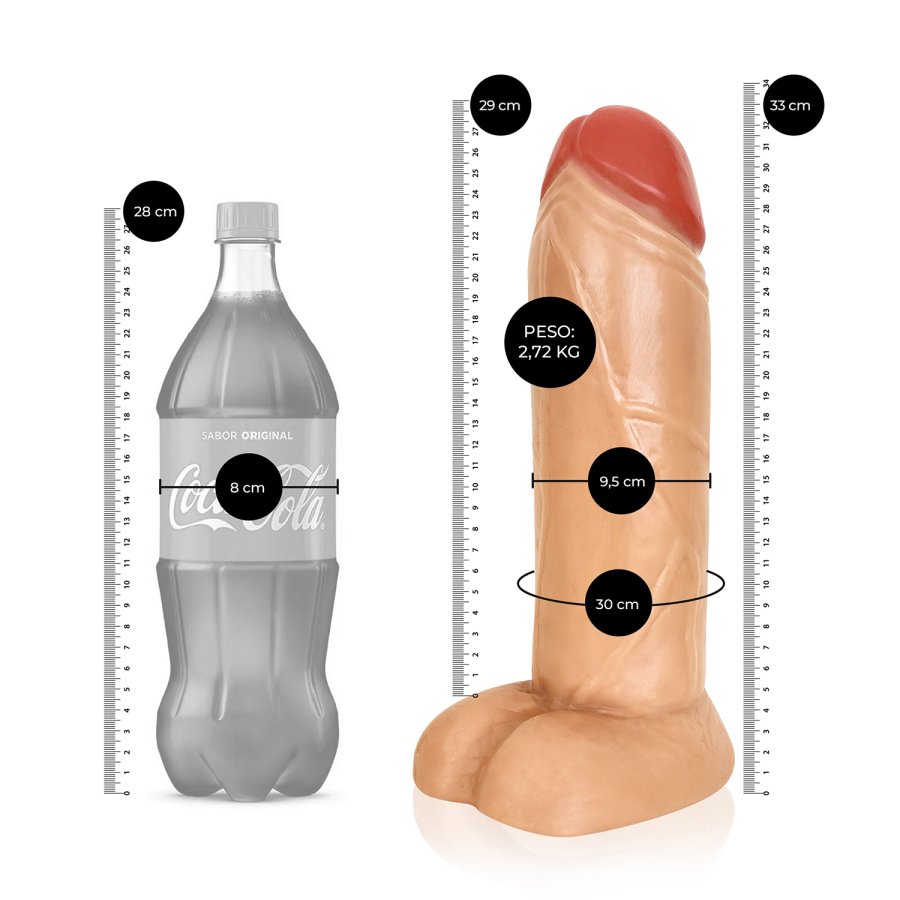 Foto do produto Pênis Gigante Bitelo Enorme 33 x 9,5cm