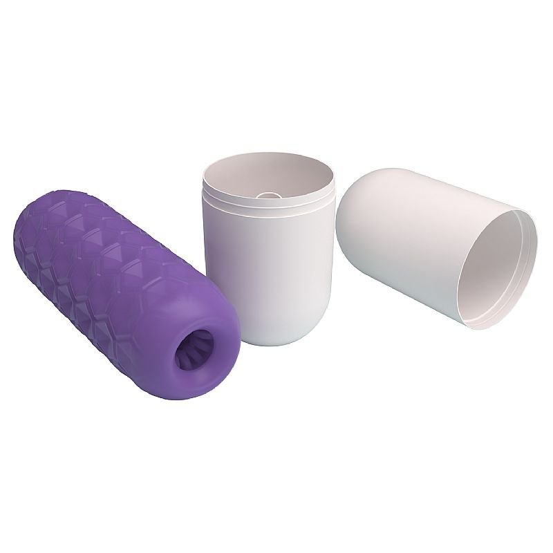 Foto do produto Vênus X : Masturbador Soft com 2 Bolas Massageadoras