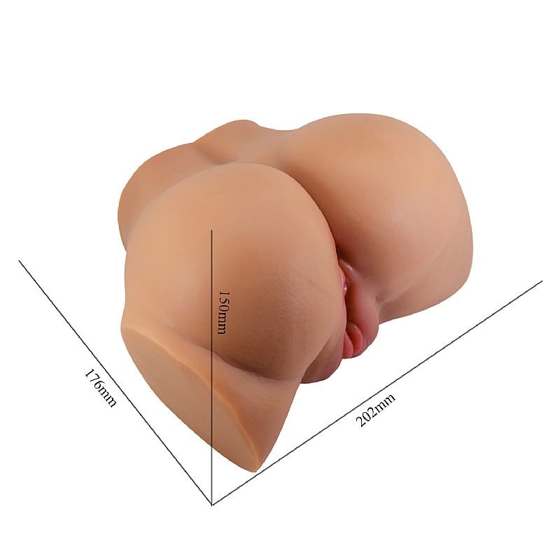 Foto do produto Emilia: Bundinha Morena com Vagina e Ânus em Baileskin